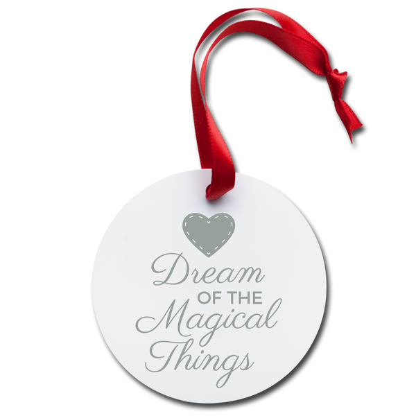 Holiday Ornament - white