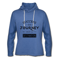 Unisex Lightweight Terry Hoodie - heather Blue