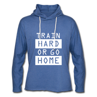 Unisex Lightweight Terry Hoodie - heather Blue