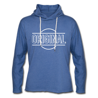 Unisex Lightweight Terry Hoodie - heather Blue