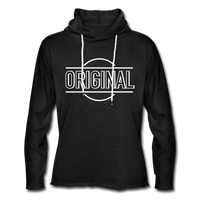 Unisex Lightweight Terry Hoodie - charcoal gray