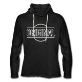 Unisex Lightweight Terry Hoodie - charcoal gray