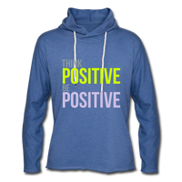 Unisex Lightweight Terry Hoodie - heather Blue