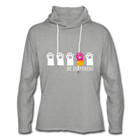 Unisex Lightweight Terry Hoodie - heather gray