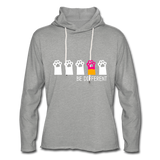 Unisex Lightweight Terry Hoodie - heather gray