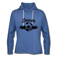 Unisex Lightweight Terry Hoodie - heather Blue