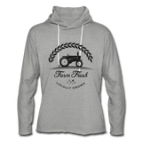 Unisex Lightweight Terry Hoodie - heather gray