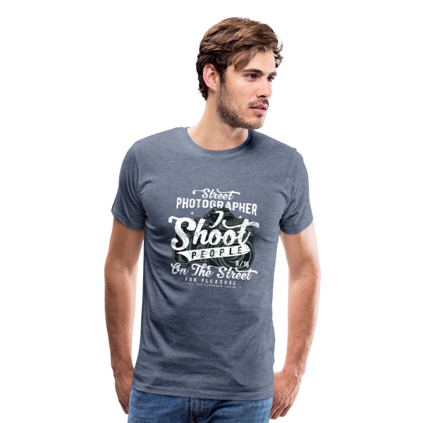 Men's Premium T-Shirt - heather blue