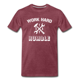 Men's Premium T-Shirt - heather burgundy