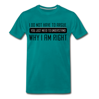 Men's Premium T-Shirt - teal