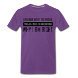 Men's Premium T-Shirt - purple