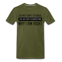 Men's Premium T-Shirt - olive green