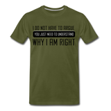 Men's Premium T-Shirt - olive green