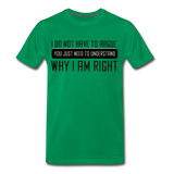 Men's Premium T-Shirt - kelly green