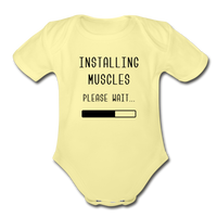 Installing Muscles - washed yellow