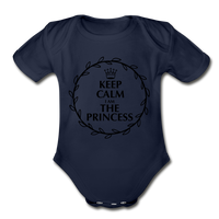 Keep Calm - dark navy