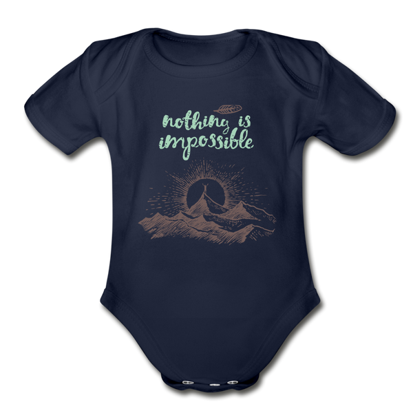 Nothing is Impossible - dark navy