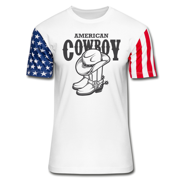 American Cowboy - white