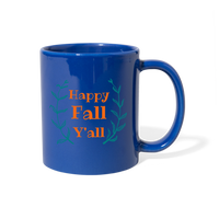 Fall Mug - royal blue