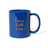 Fall Mug - royal blue